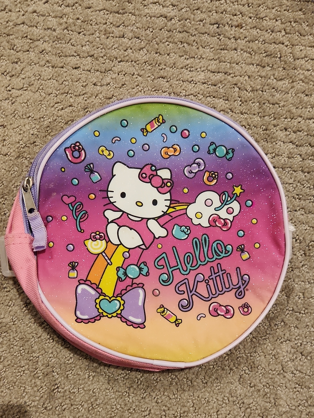 Sanrio Hello Kitty insulated lunch bag Round